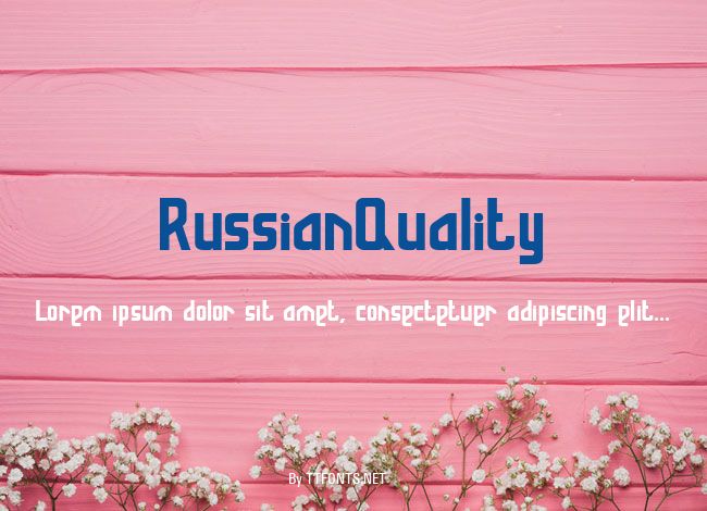 RussianQuality example