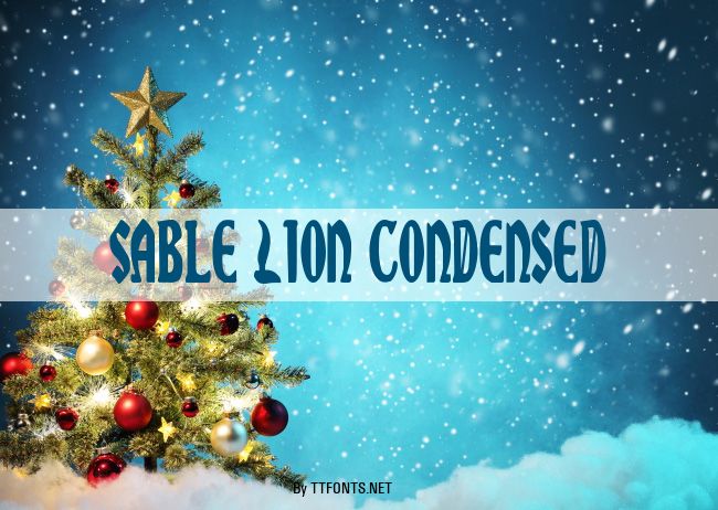 Sable Lion Condensed example