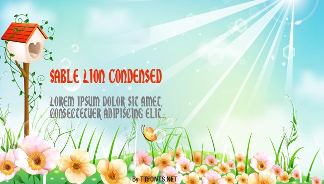 Sable Lion Condensed example