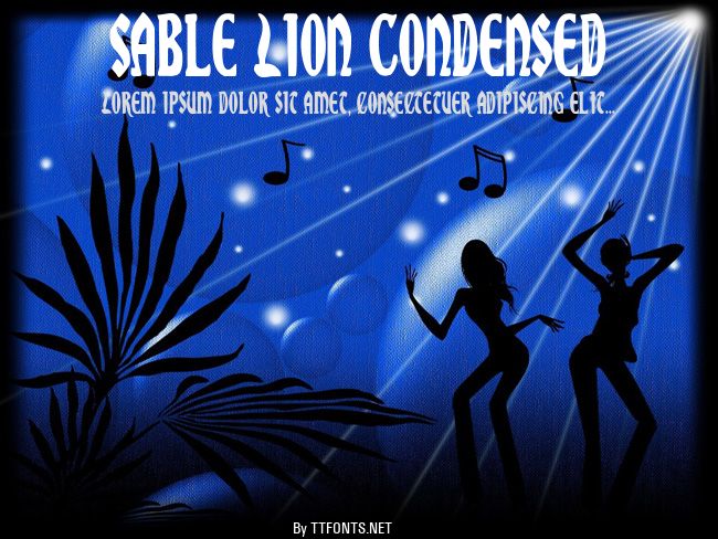 Sable Lion Condensed example