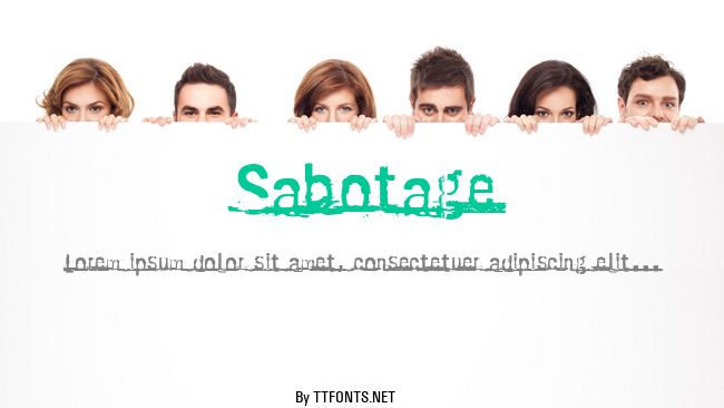 Sabotage example