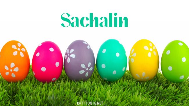 Sachalin example