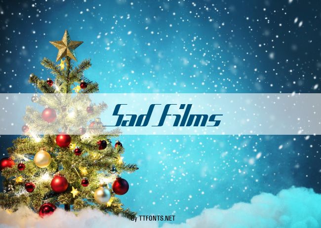 Sad Films example