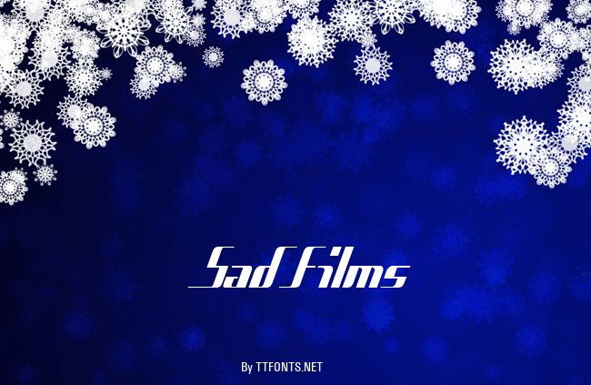 Sad Films example