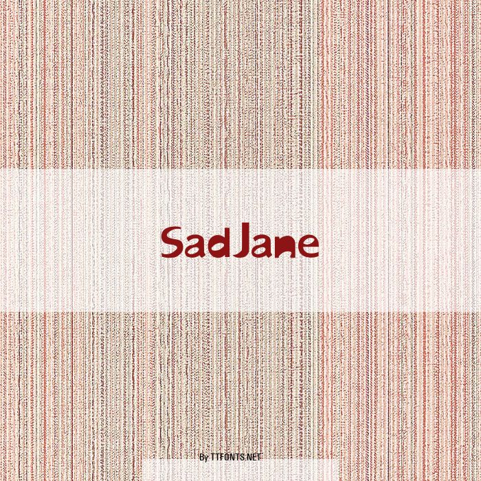 SadJane example