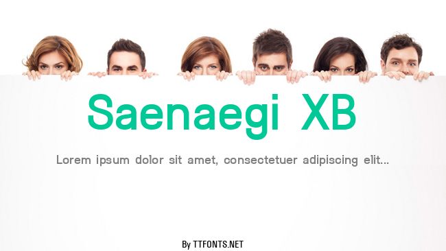 Saenaegi XB example