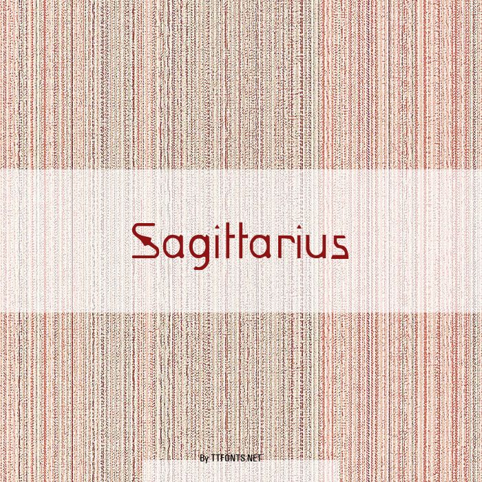 Sagittarius example