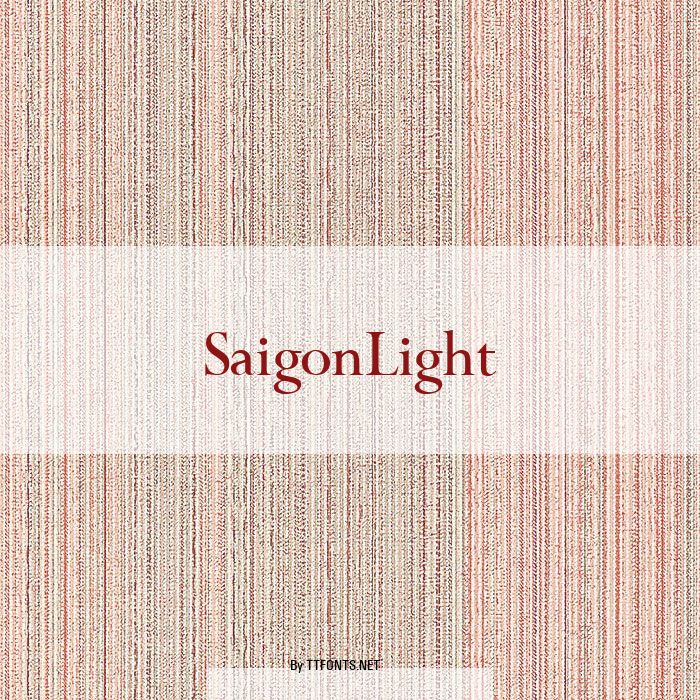 SaigonLight example