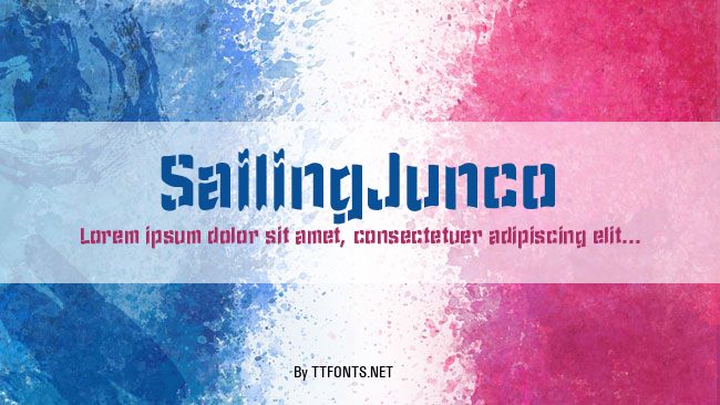 SailingJunco example