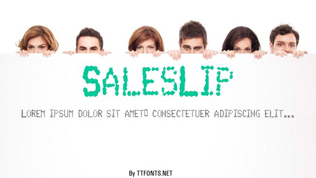 SalesLip example