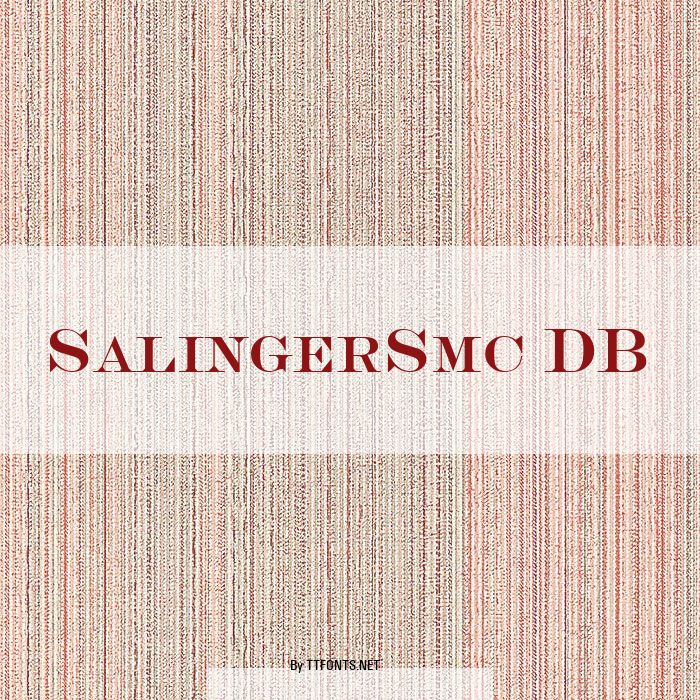 SalingerSmc DB example