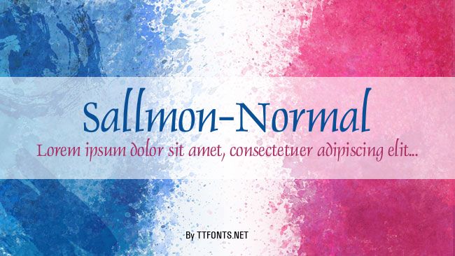 Sallmon-Normal example