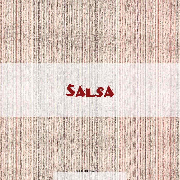Salsa example