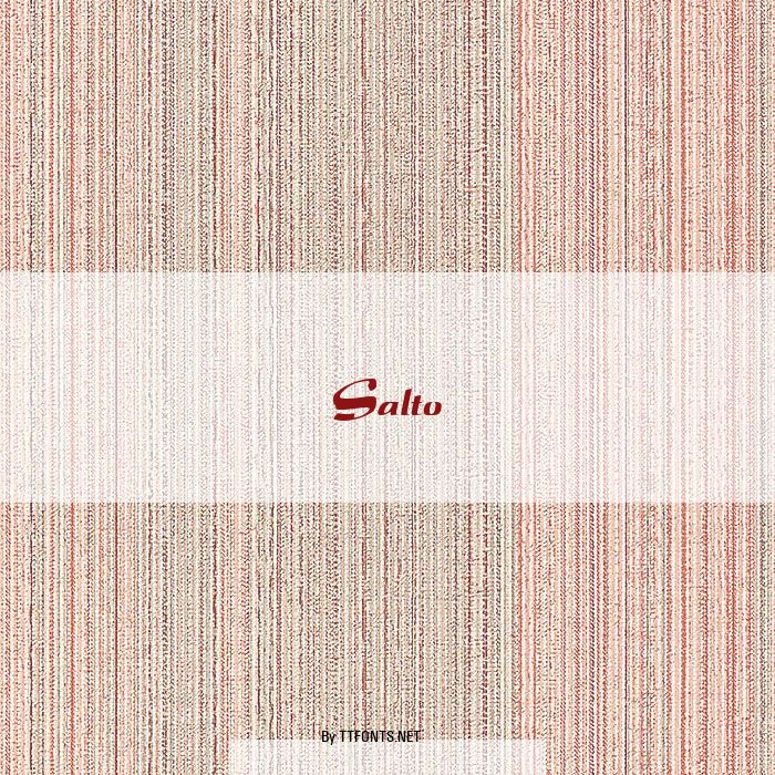 Salto example