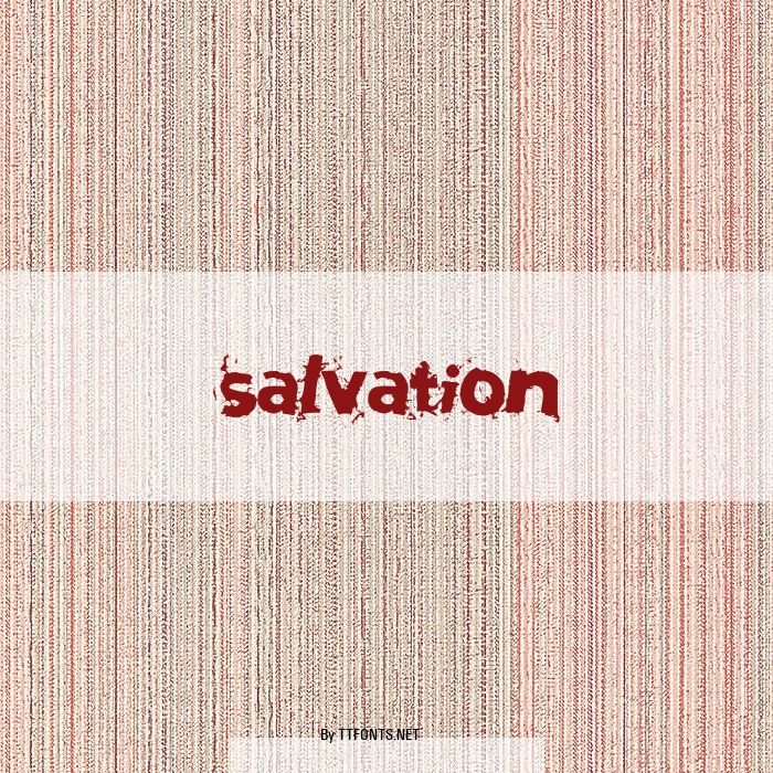 Salvation example