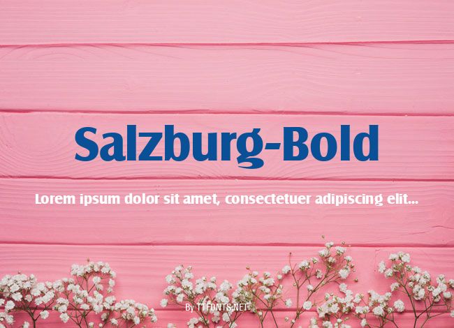 Salzburg-Bold example