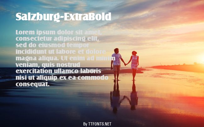 Salzburg-ExtraBold example