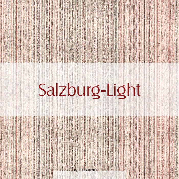 Salzburg-Light example