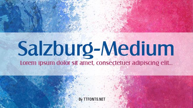 Salzburg-Medium example