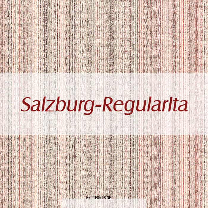 Salzburg-RegularIta example