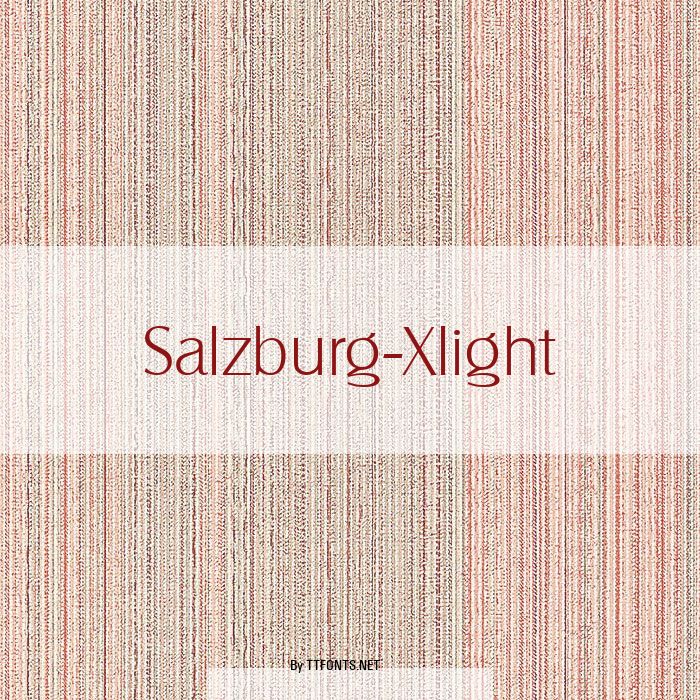 Salzburg-Xlight example