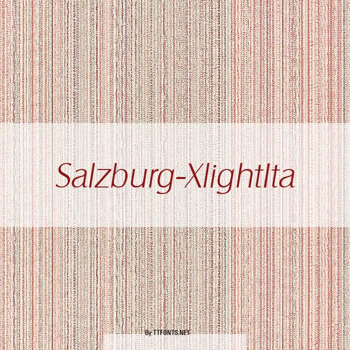 Salzburg-XlightIta example