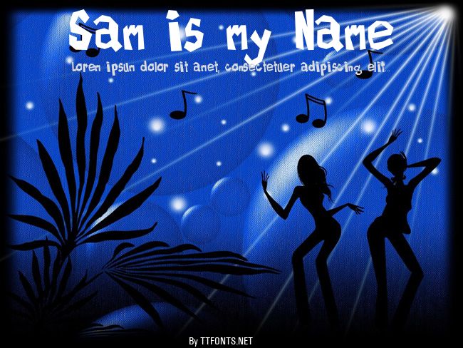 Sam is my Name example