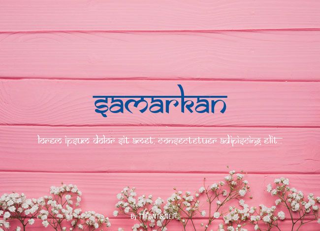 Samarkan example