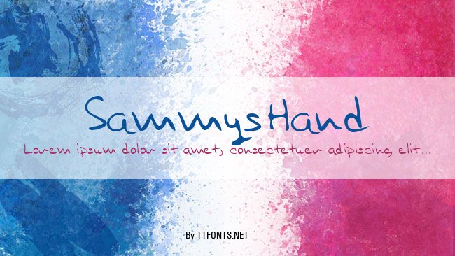 SammysHand example