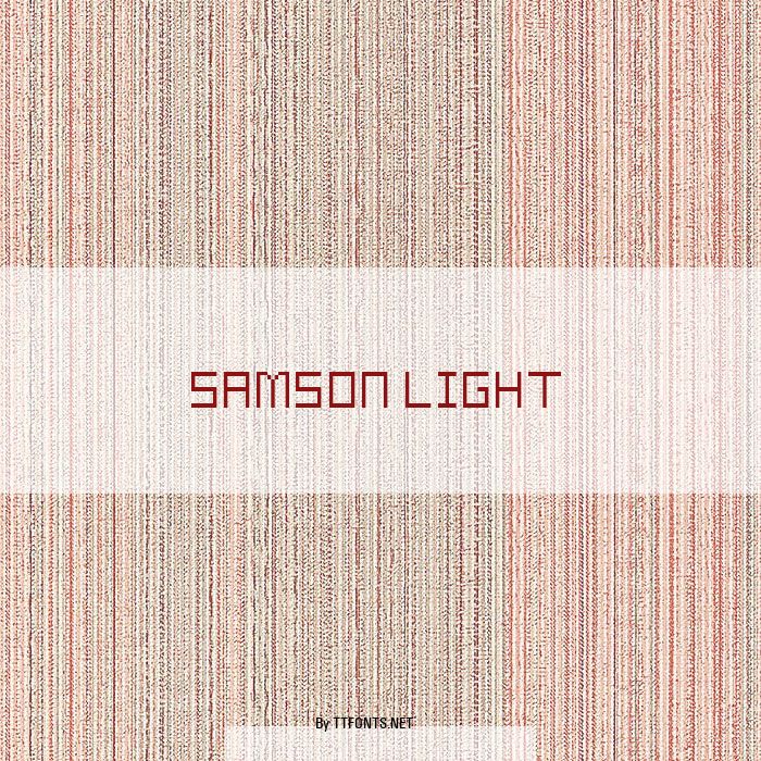 Samson Light example