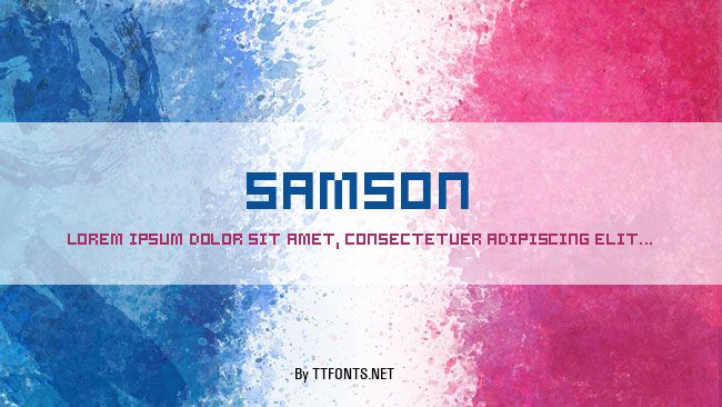 Samson example