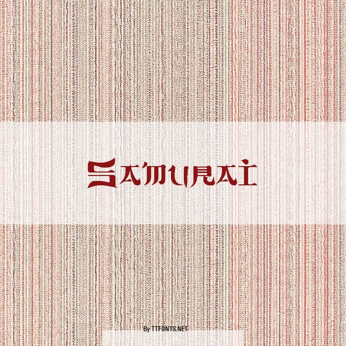 Samurai example