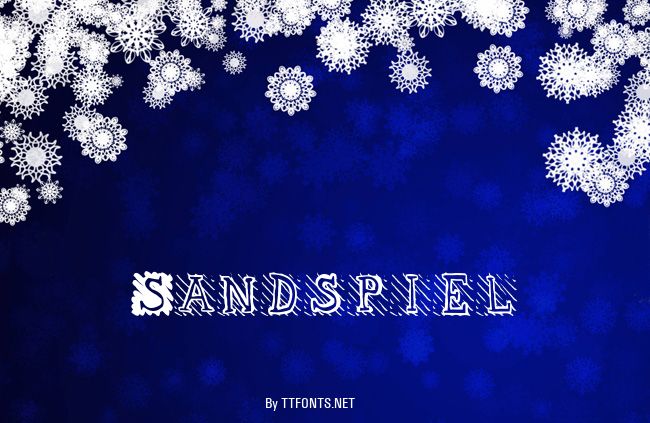 Sandspiel example