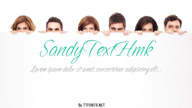 SandyTextHmk example