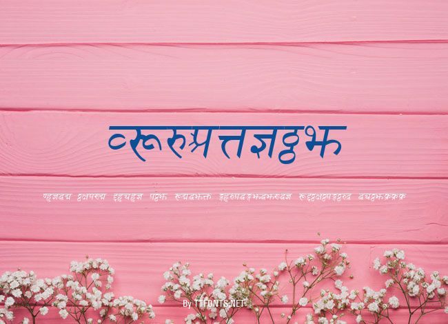 Sanskrit example