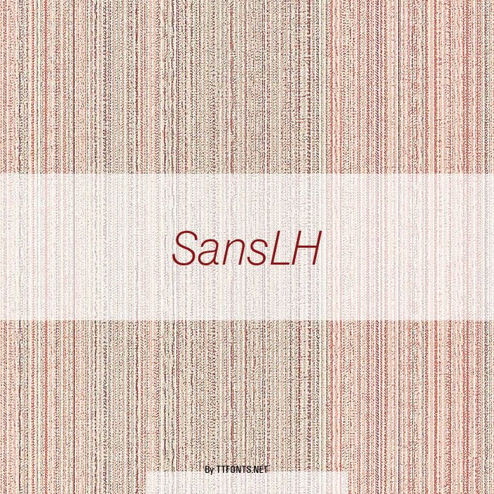 SansLH example