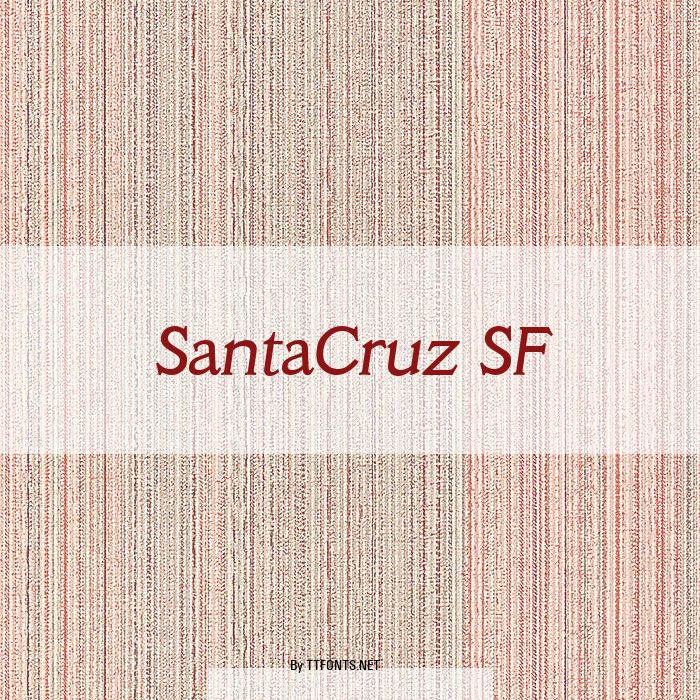 SantaCruz SF example