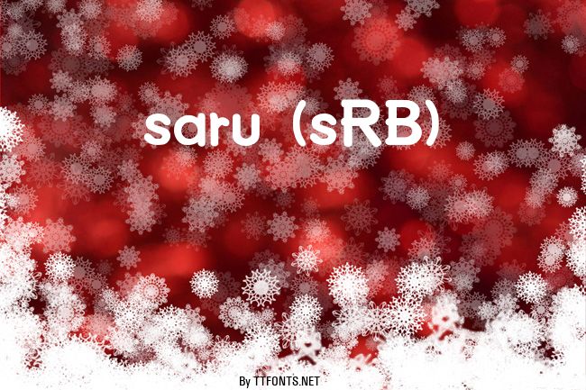 saru (sRB) example