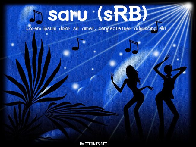 saru (sRB) example