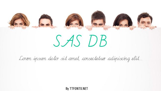 SAS DB example