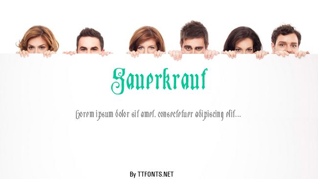 Sauerkraut example
