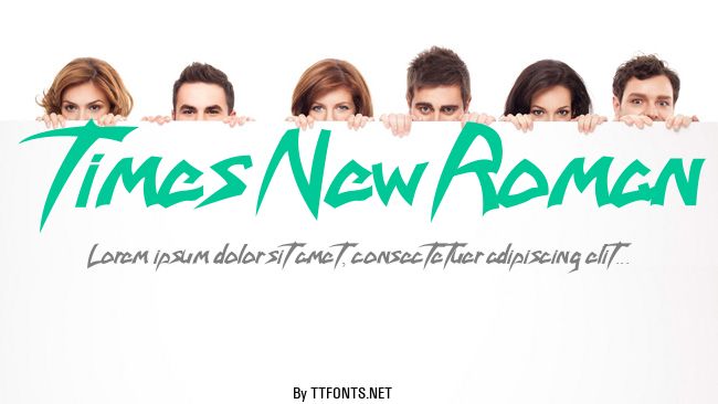 Times New Roman example