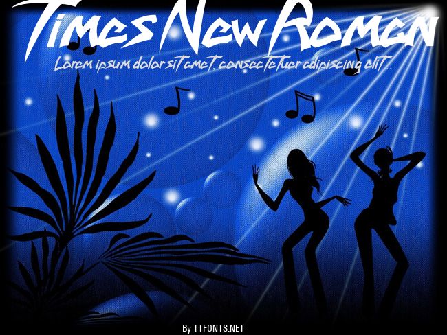 Times New Roman example