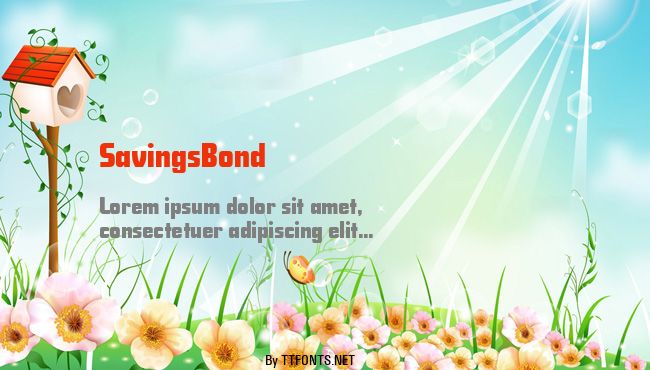 SavingsBond example