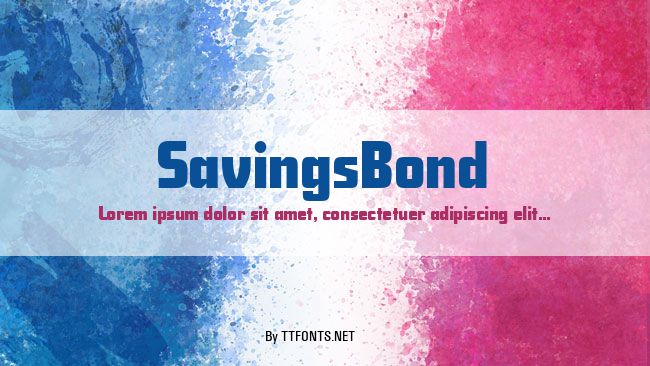 SavingsBond example
