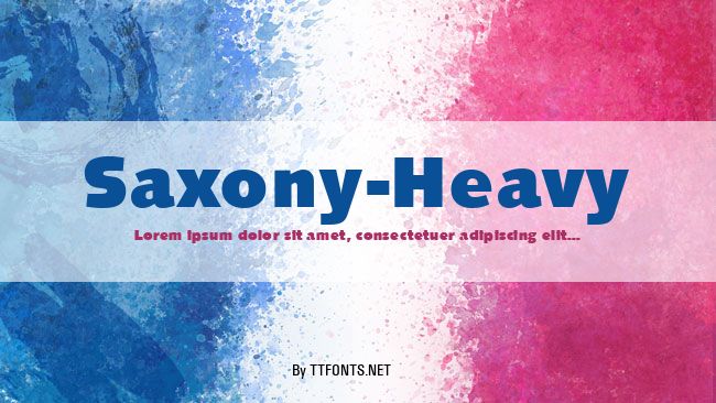 Saxony-Heavy example