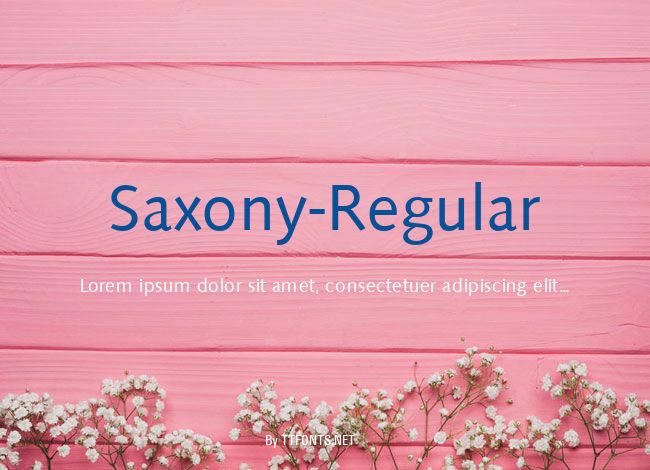 Saxony-Regular example
