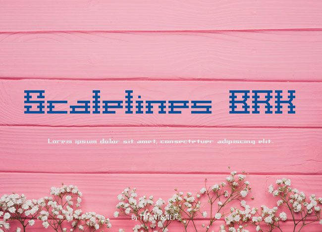 Scalelines BRK example