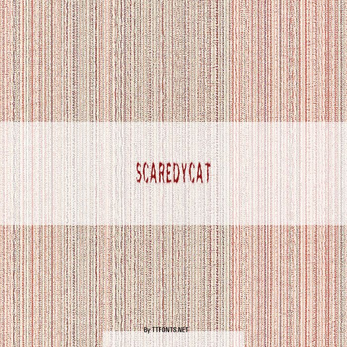 ScaredyCat example
