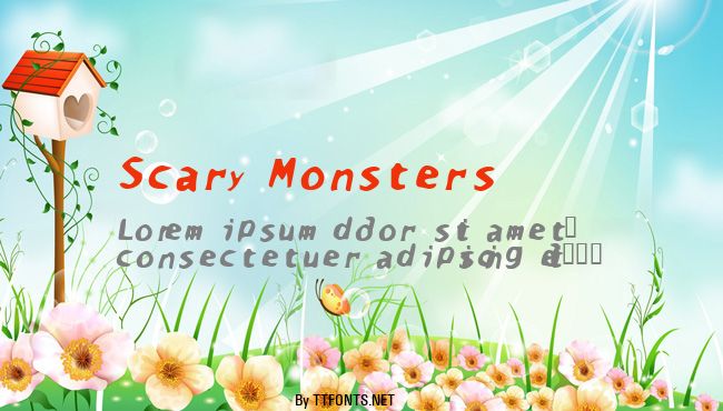 Scary Monsters example